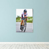 Vrouwen Individuele Tijdstudie nr. 5 Canvas Afdruk (Insitu (Houten vloer))