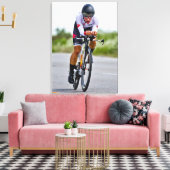 Vrouwen Individuele Tijdstudie nr. 5 Canvas Afdruk (Insitu (Woonkamer))