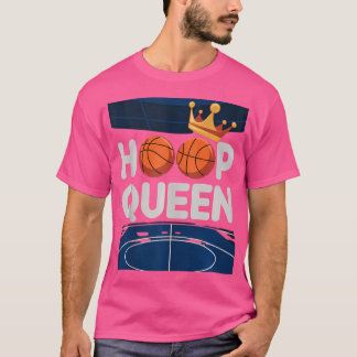 Vrouwen Indoor Basketbal Party Favorieten F T-shirt