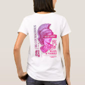 Vrouwen Inspirerend T-shirt | Elegante moed (Achterkant)