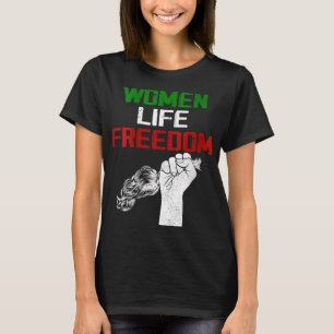 Vrouwen Iran Zan Zendegi Azadi Persian Woman Life T-shirt