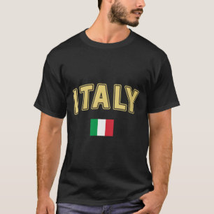 Vrouwen Italië Gift Flag Italië Vintage Italië T-shirt
