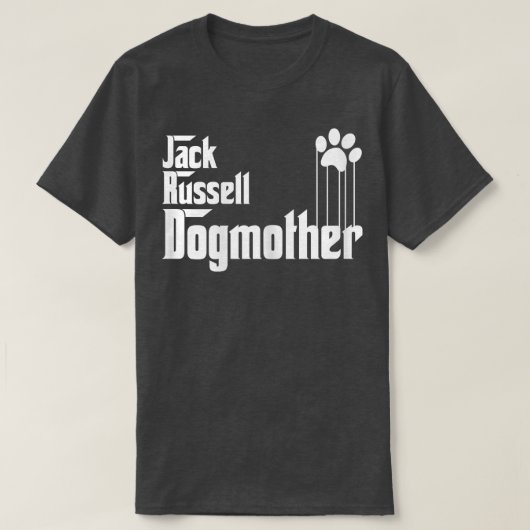 Vrouwen Jack Russell Dog mama, Jack Russell Dog Mo T-shirt (Design voorkant)