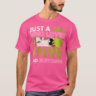 Vrouwen Japanse Manga Kawaii Artiest Meisjes Gift  T-shirt