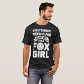 Vrouwen Je denkt dat je me bang kunt maken dat ik T-shirt (Voorkant volledig)