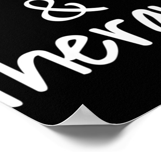 Vrouwen Jezus en Christelijke Humor voor therapie  Poster (Hoek)