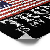 Vrouwen Jezus is mijn redder Trump mijn President  Poster (Hoek)