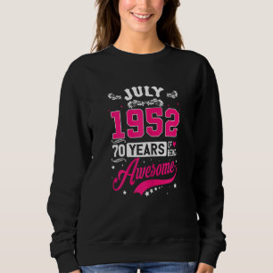 Vrouwen juli 1952 70 70 - 70 - jarige apathie trui