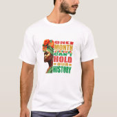 Vrouwen Juneteenth Black T-shirt (Voorkant)