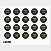 Vrouwen Juneteenth Vlag Afro-Amerikaans 1 Ronde Sticker (Vel)