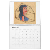 VROUWEN, kalender 2023, schilderijen, Denis Gaston (Mar 2027)