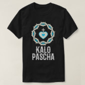 Vrouwen Kalo Pascha Grieks Pasen Pasen Pasen Pasen T-shirt (Design voorkant)