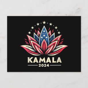 Vrouwen Kamala Harris 2024 Presidentiële Campagne Briefkaart