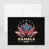 Vrouwen Kamala Harris 2024 Presidentiële Campagne  Briefkaart (Voorkant / Achterkant)