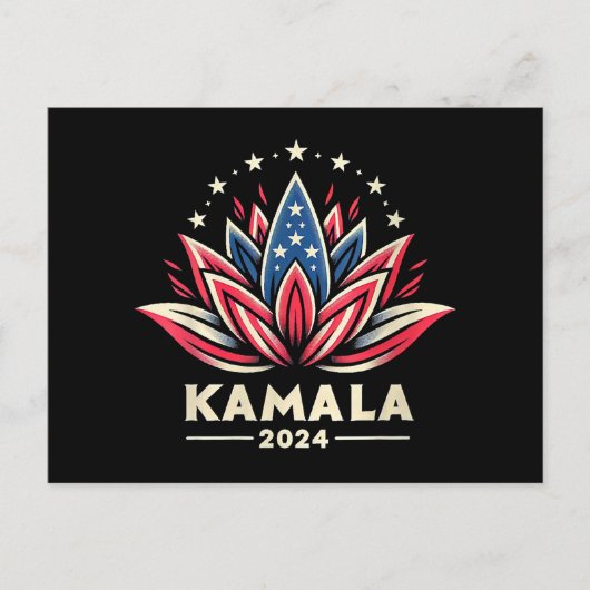 Vrouwen Kamala Harris 2024 Presidentiële Campagne  Briefkaart (Voorkant)