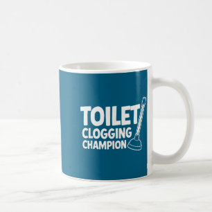 vrouwen Kampioen Toilet Verstopping Koffiemok