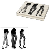 Vrouwen Kant en visnet Kousen Benen Hoge Hakken Rubberstempel (Gestempeld)