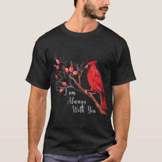 Vrouwen kardinale vogels I_m altijd bij jou, lief T-shirt