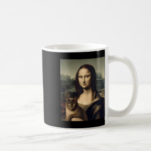 Vrouwen Kattenliefhebber Mona Lisa Kattenkitten Koffiemok