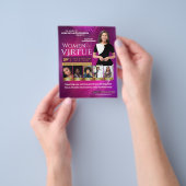 Vrouwen Kerk Conferentie Flyer (Hand)