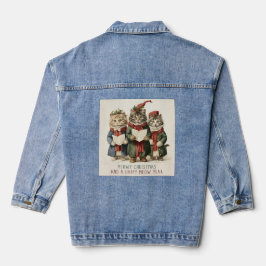 Vrouwen kerst Denium Denim Jacket