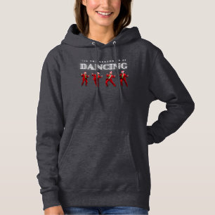 Vrouwen Kerst Trump Dancing Hoodie