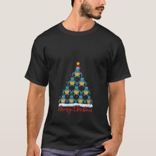 Vrouwen Kerstman Hoed Lelijke Xmas Grappig Zee Sch T-shirt