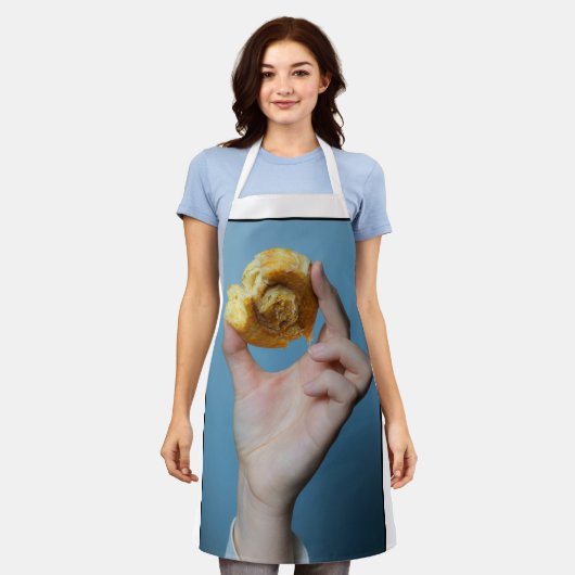 vrouwen keuken schort (Gedragen)