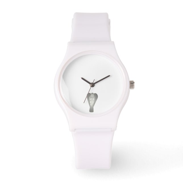 vrouwen kijken horloge (Voorkant)