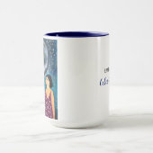 Vrouwen Kijken naar de Maan Kunstwerk Mok (Midden)