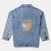 Vrouwen Kinder Ondersteuning MS Gifts Multiple Scl Denim Jacket (Achterkant)