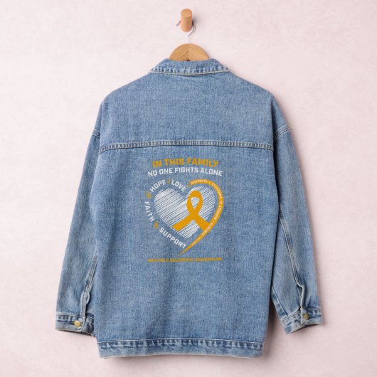 Vrouwen Kinder Ondersteuning MS Gifts Multiple Scl Denim Jacket (Hangar)