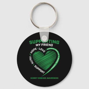Vrouwen Kinder Vriend Nierziekte Awareness Gifts Sleutelhanger