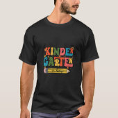 Vrouwen Kindergarten Vibes - Kinder Team Retro Fir T-shirt (Voorkant)
