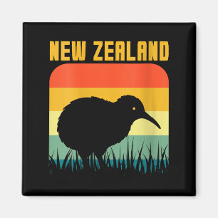 Vrouwen kiwi vogel nz reizen nieuwe zeeland nieuw magneet