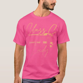 Vrouwen Klasse C Lady RV Recreatieve Voertuig Camp T-shirt