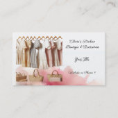 Vrouwen Kleding Boutique Accessoire Visitekaartje (Voorkant)