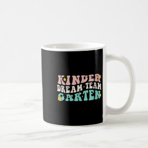 Vrouwen Kleuterschool Dream Team Retro Groovy Lera Koffiemok