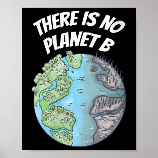 Vrouwen Klimaatbescherming Milieubescherming Poster (Voorkant)