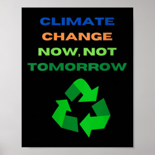 Vrouwen Klimaatverandering Liefhebber, Milieu Poster