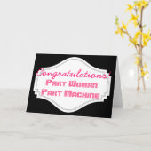 Vrouwen Knievervanging Blank: Kaart (Gele Bloem)