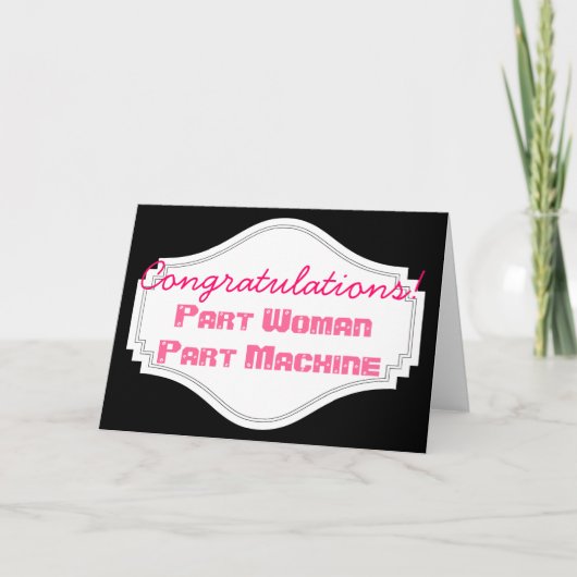 Vrouwen Knievervanging Blank: Kaart (Voorkant)