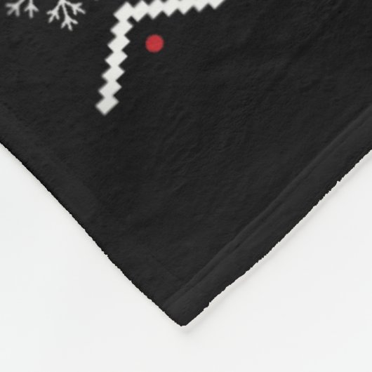 Vrouwen Koala Kerstvakantie Santa Hat Koala Ugly C Fleece Deken (Hoek)