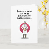 Vrouwen krijgen een oudere Kaart (Gele Bloem)