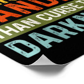 Vrouwen kunnen beter een kaars aansteken dan de au poster (Hoek)