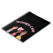 Vrouwen kunnen feministisch zijn notitieboek (Linkerzijde)