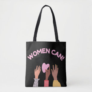 Vrouwen kunnen feministisch zijn tote bag