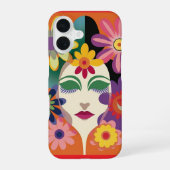 Vrouwen Kunst iPhone 16 Hoesje (Achterkant)