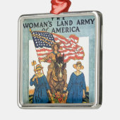 Vrouwen Landleger Metalen Ornament (Links)
