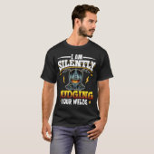Vrouwen lassen Mechanische forge Metalwork T-shirt (Voorkant volledig)